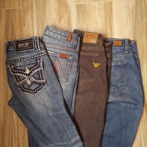 MISS ME DESIGNER JEANS BOX - SIZE 26